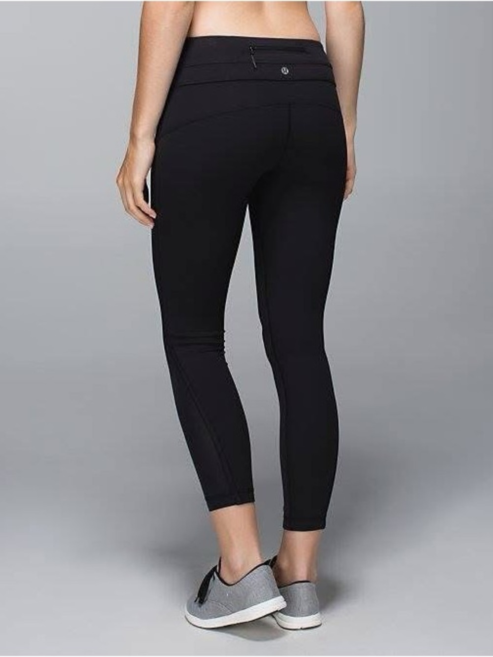 Lululemon Athletica Run Pace Tights Black Size 6 Full Length Leggings